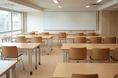 整理されたモダンな教室スペース