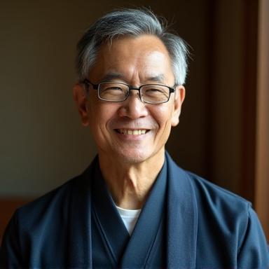 メインインストラクター、佐藤明のポートレート